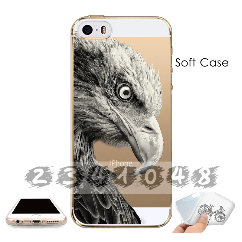 1 Прозрачный мягкий силиконовый Полный резиновый чехол для iphone 5s se 6 6s 6plus 7 7 plus 8 8 plus X XR XS MAX - Цвет: 1