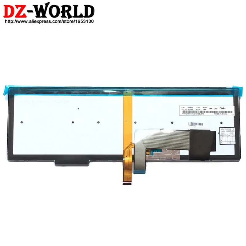 Новая Оригинальная английская клавиатура с подсветкой для Thinkpad T540P W540 W541 T550 W550S T560