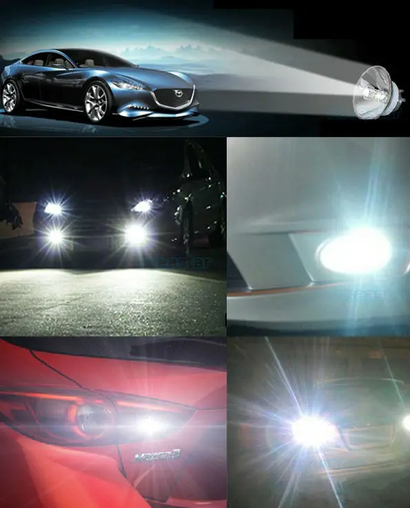 Eseastar 2 шт./лот 9-32 в высокой мощности яркость 80 Вт LED C.R.E.E XBD HB3 светодиодные