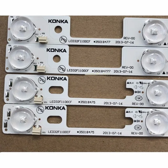 Новинка 4 шт./лот светодиодный светодиодные ленты для ТВ LED 32F1160CF 32F1100CF 35019911 35019908