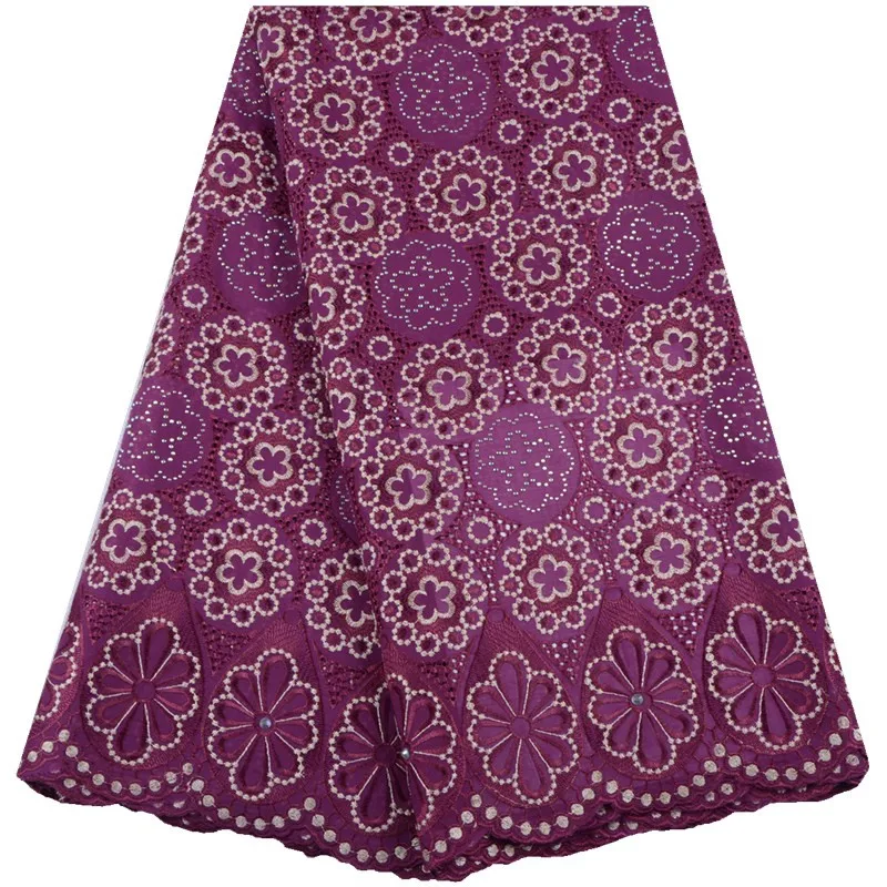 

High Quality Swiss Voile Cotton Lace Switzerland African Dry Cotton Lace Fabric 2019 Afrcian Nigerian Lace Fabric For Bridal