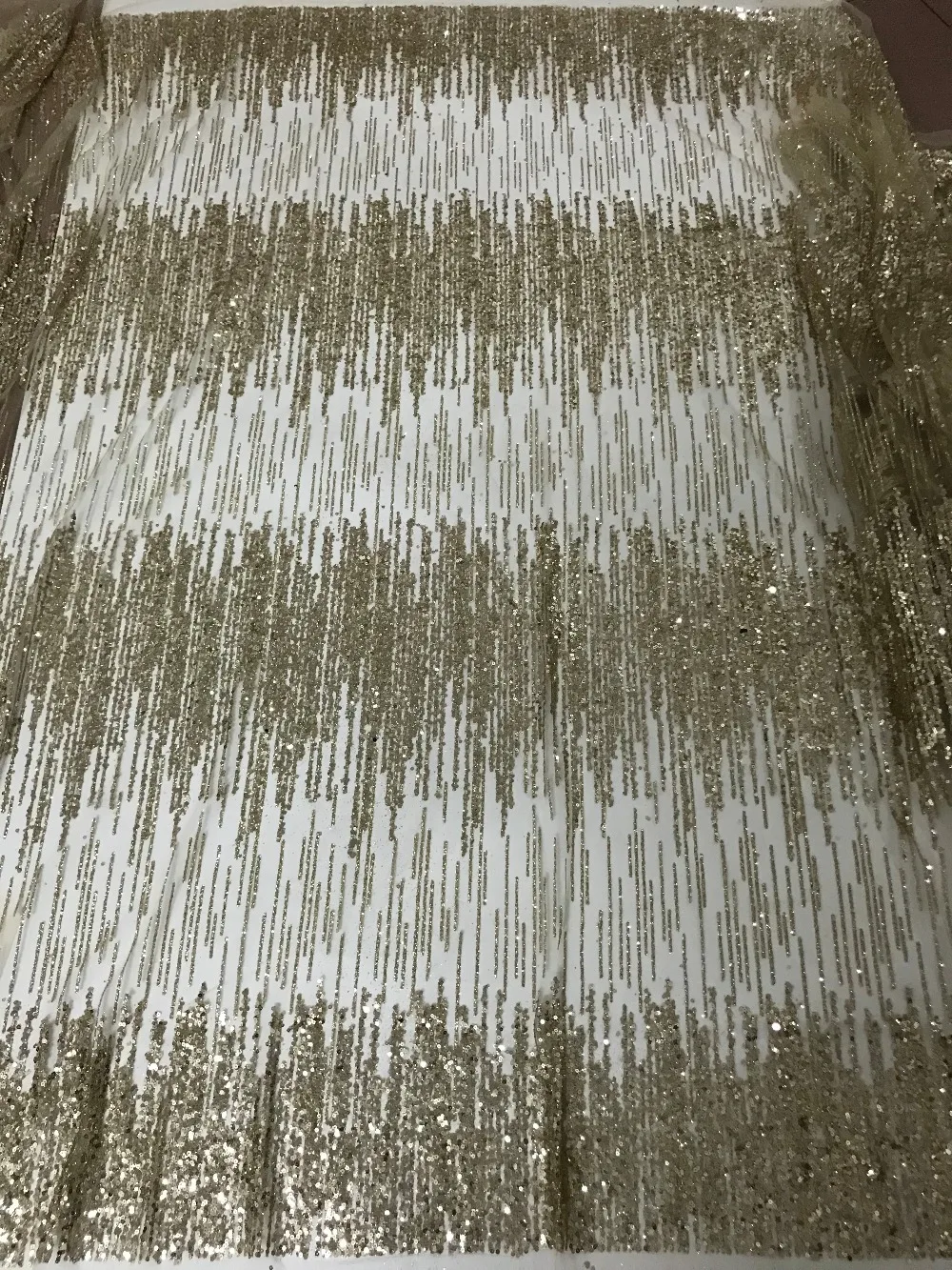 Hot selling glued glitter sequins lace fabric Jolin-92918 African French net tulle Lace Fabric for party | Дом и сад