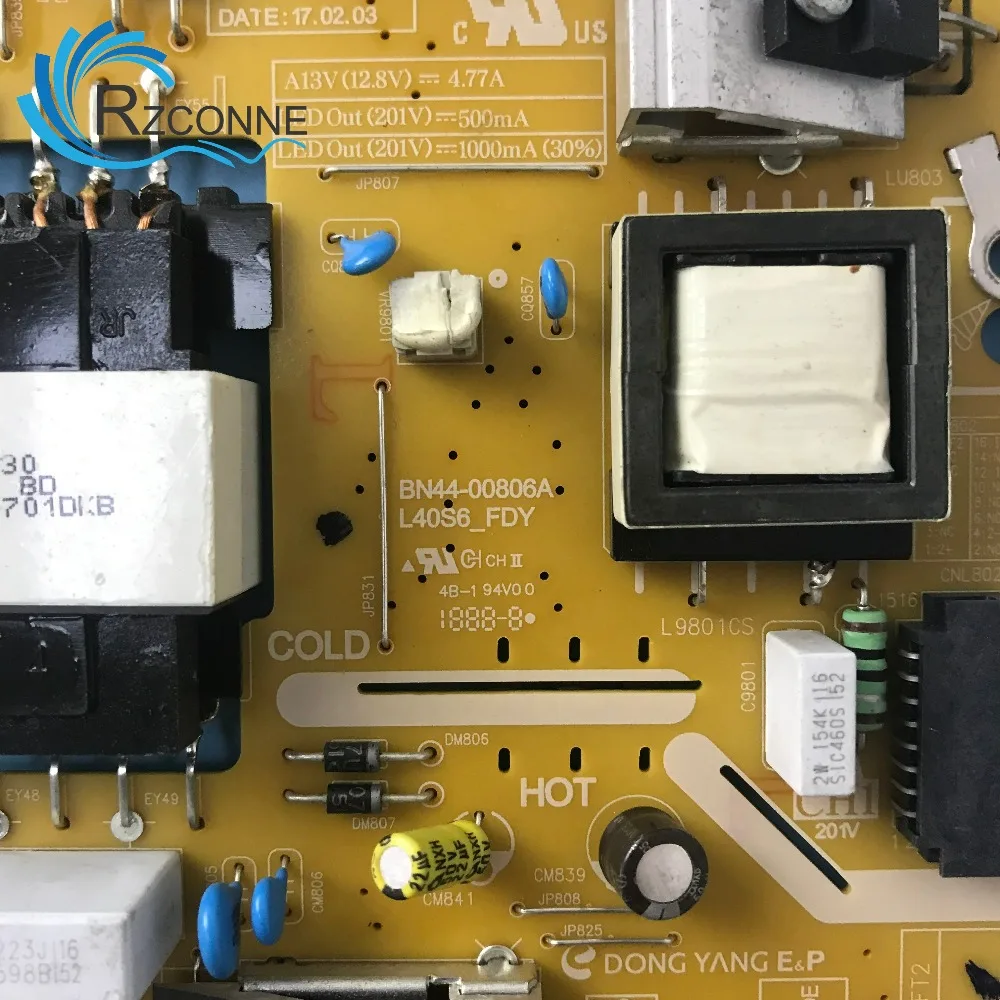 Блок питания для Samsung 40 дюймового телевизора L40S6_FDY UA40JU6300J UE40MU6100K UE40MU6192U UE40MU6120K