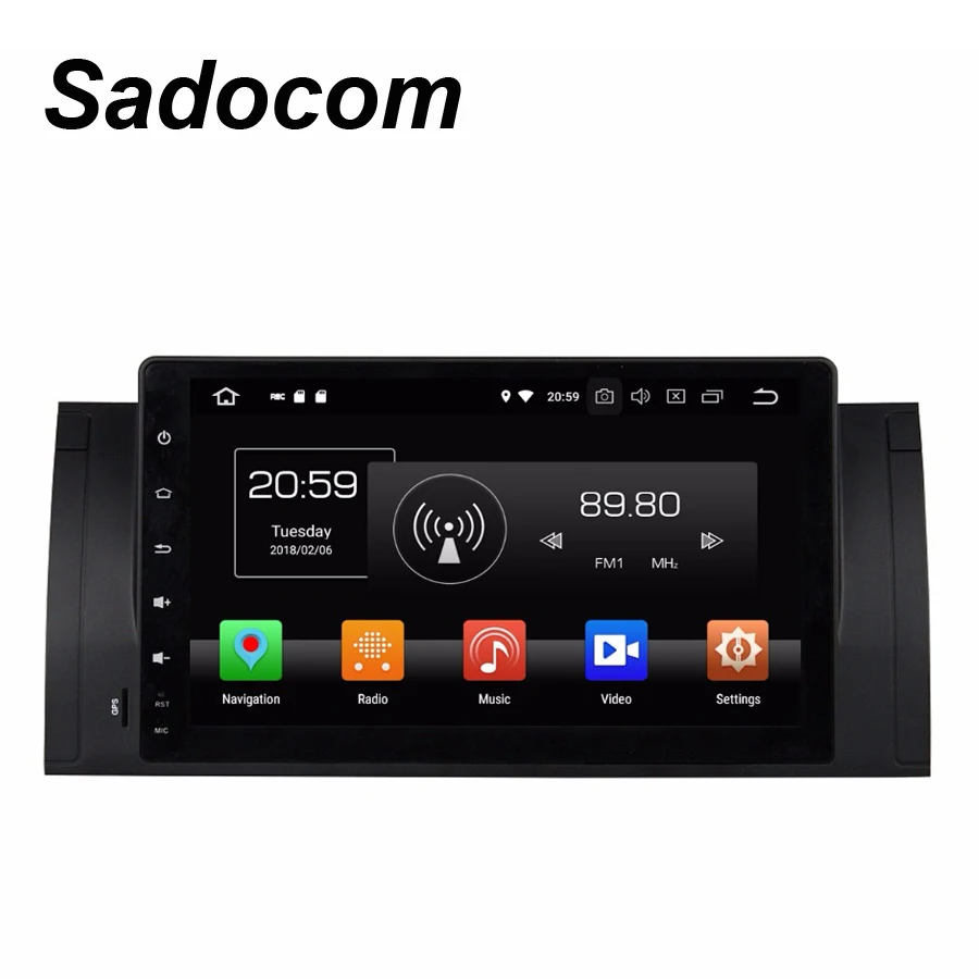 HD Android 9 0 для BMW M5 E39 X5 E53 1995 2007 4 Гб ОЗУ 8 ядер 32 ПЗУ автомобильный DVD плеер GPS навигация