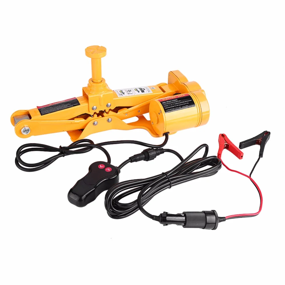 

12V DC Automotive Electric Jack Lifting Car SUV Emergency Equipment Tools with Impact Wrench