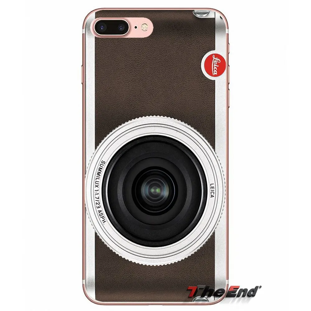 Прозрачные мягкие чехлы для Sony Xperia Z Z1 Z2 Z3 Z5 compact M2 M4 M5 E3 T3 XA Aqua LG G4 G5 G3 G2 Mini Capa leica Camera