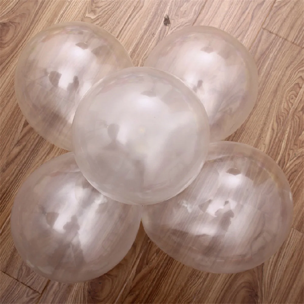 12&quot 100pc/bag Wholesale Balloons 2.8g/pc High Quality Birthday Home Party Decorative Latex Baloon Transparent Helium Ballon Y125 | Дом и