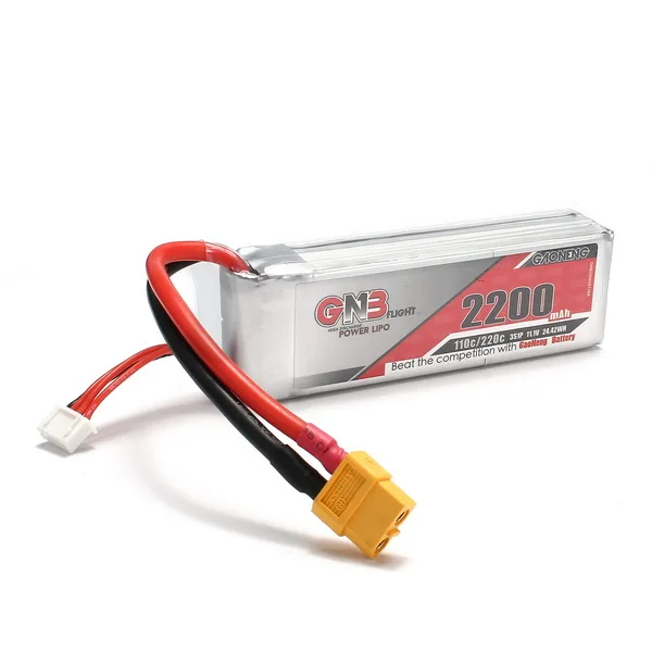 GAONENG GNB 11 1 V 2200mAh 3S 110/220c Lipo батарея для RC модели|lipo battery|battery for rc2200mah 3s |