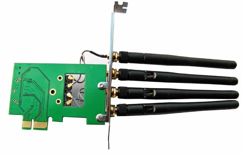 Адаптер BCM94360CD BCM94331CD к PCI e 1X для hackintosh и ПК|pci-e pci-e|pci-e cardbcm94360cd adapter |