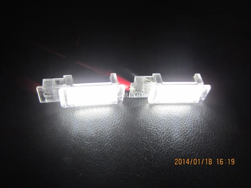 2 шт. 18SMD СВЕТОДИОДНЫЙ подсветка/Боковая дверь/багаж/футвелл для Mercedes Benz W203 W209 R171