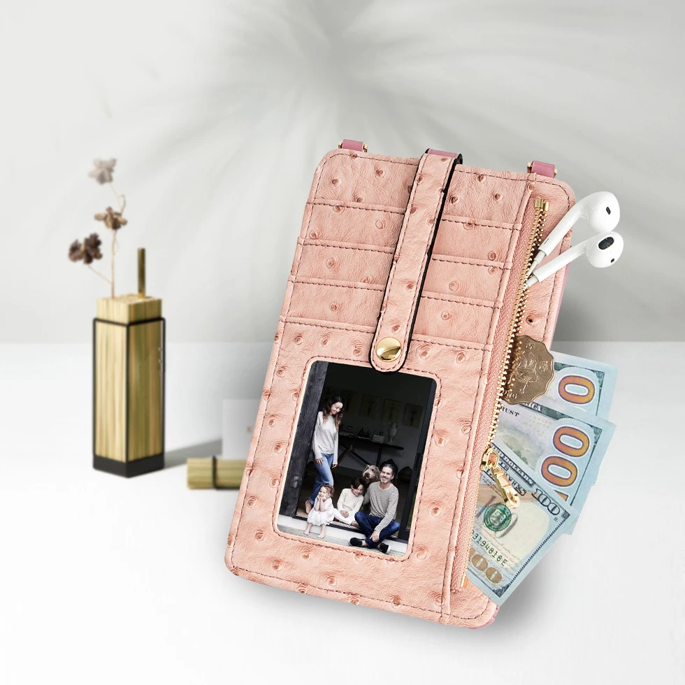 Универсальная красочная сумка для телефона с милым котом многофункциональная