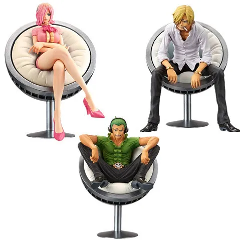 

One Piece THE GRANDLINE SERIES VINSMOKE FAMILY Sanji Reiju Yonji Action Figure T30