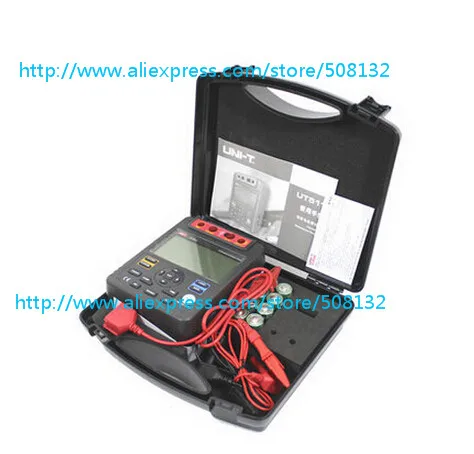 UNI T UT511 цифровой фотометр Megohmmeter низкий Омметр Вольтметр Автоматический диапазон
