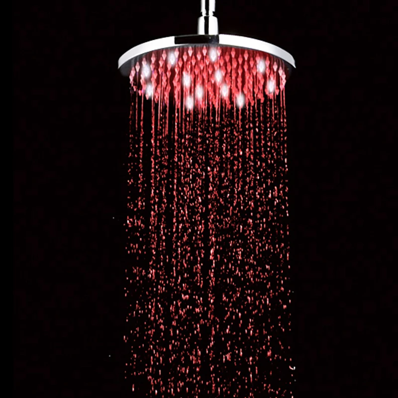 

Светильник круглая насадка для душа «тропический дождь», светящаяся в ванной комнате, 7 цветов, Радужный цвет, HG-5101