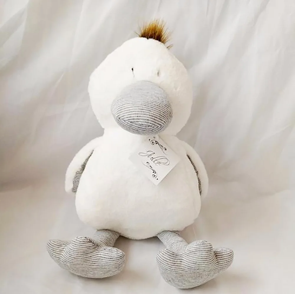 2017 Симпатичные Duck Детские Мягкие плюшевые Игрушечные лошадки для детей Зайка