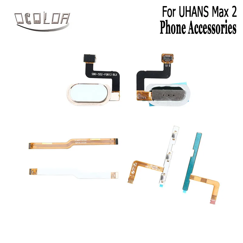 Ocolor для UHANS Max 2 материнская плата Мощность Кнопки громкости шлейф отпечатков