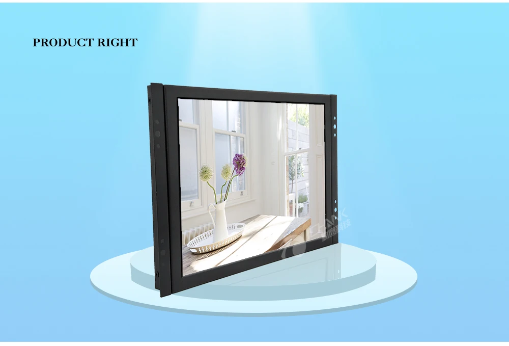 ZK100TN-V59/10 дюймов 800x600 4:3 BNC HDMI VGA металлический корпус Встроенный Открытый каркас настенный промышленный монитор ЖК-экран