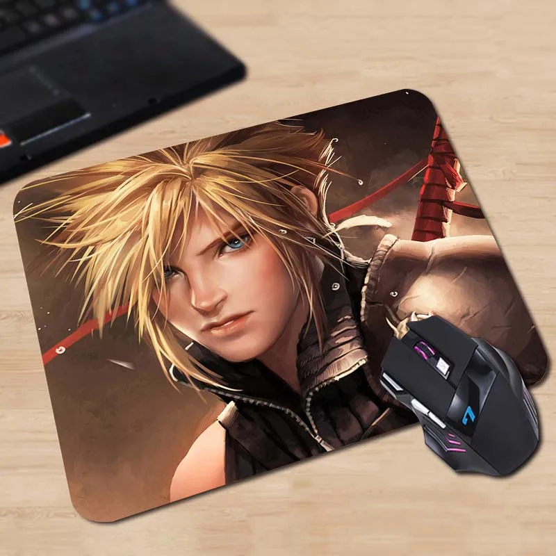 Final Fantasy characts Настольный коврик для мыши (CLOUD STRIFE-FINAL FANTASY 2) игровой по