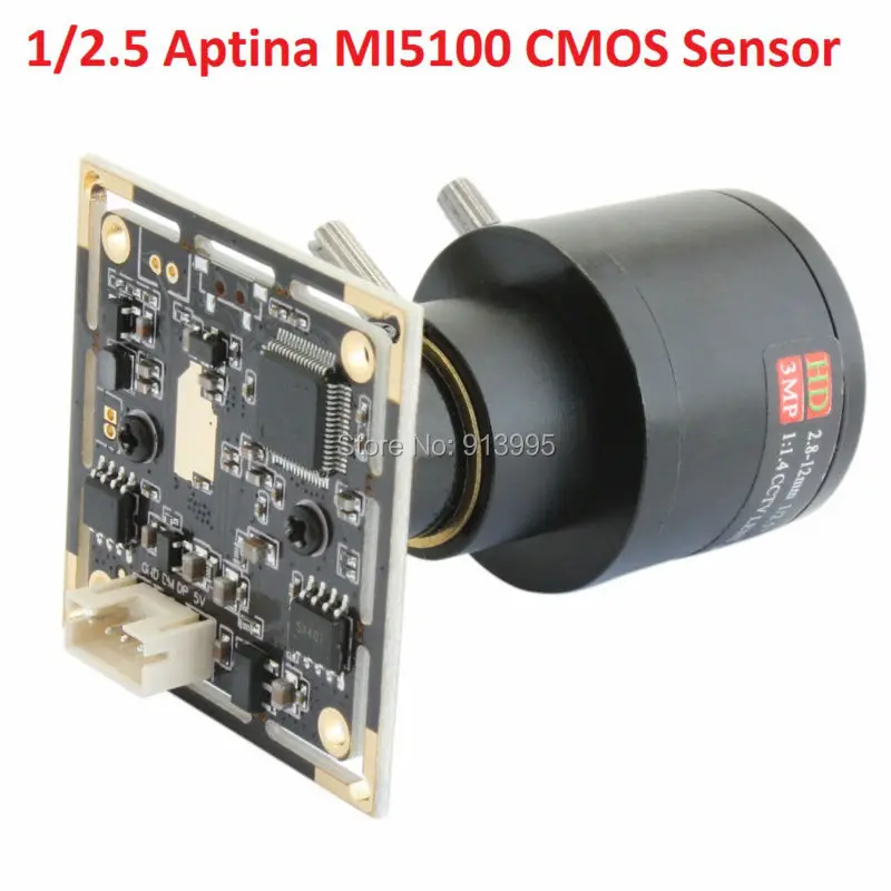 5MP HD Aptina MI5100 CMOS 2,8-12 мм варифокальный cctv Мини Промышленная USB камера с высоким разрешением fps, высокоскоростная веб-камера