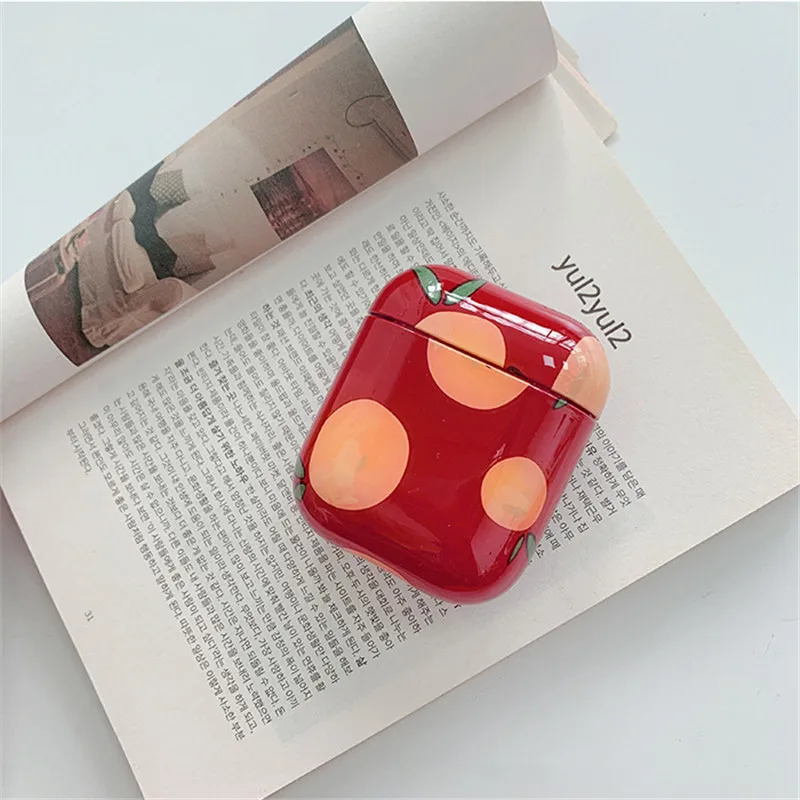 A8 Роскошные Мрамор чехол для airpods крышка мультфильм защитный футляр беспроводные наушники случае для airpods зарядки box Дело - Цвет: A8