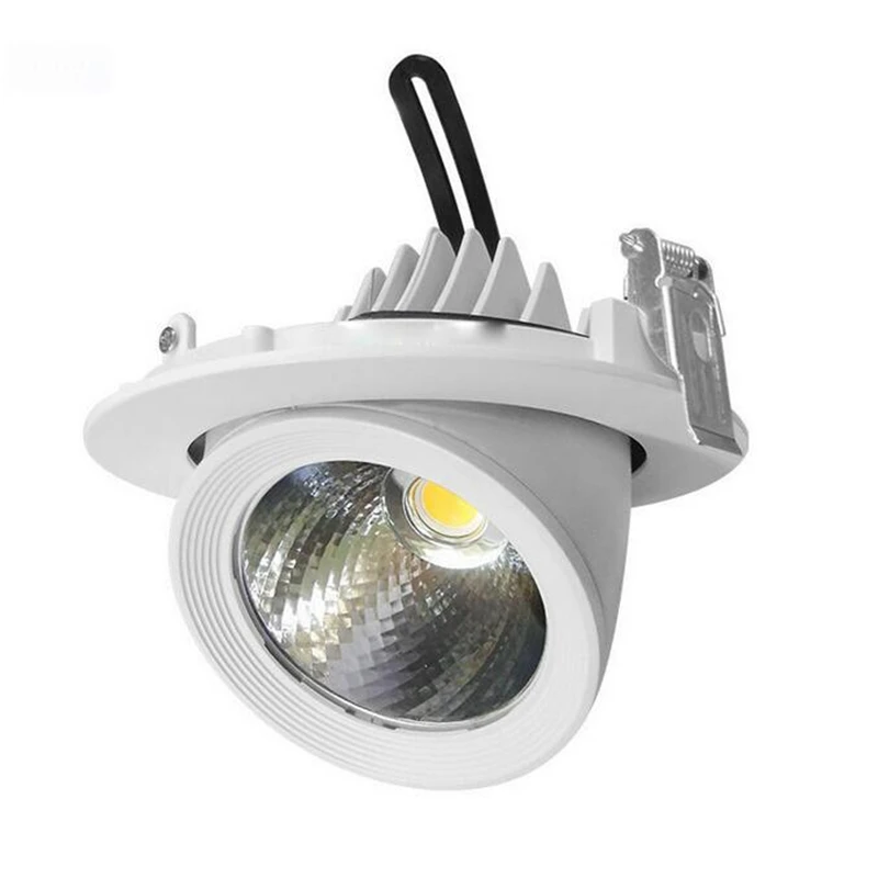 LED Trunk Downlight COB Ceiling 10w 15W AC85-265V Adjustable recessed led Indoor Spot Light cob downlight | Освещение