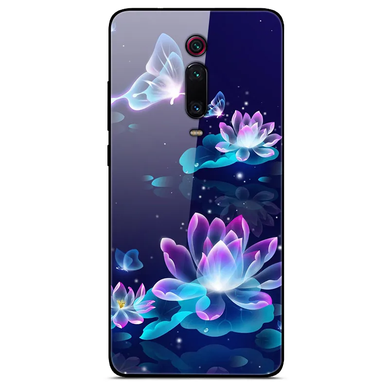 22 Tempered Glass Case For Xiaomi mi 9T Cover Mi9T Pro Soft Bumper 3D Cat Printing Funda For Xiaomi mi 9T Pro mi9T Mi9 T Phone Case - Цвет: 22