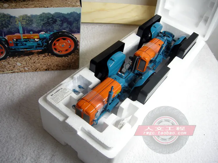 Трактор Fortson Fordson модель сельскохозяйственного автомобиля из сплава подарок