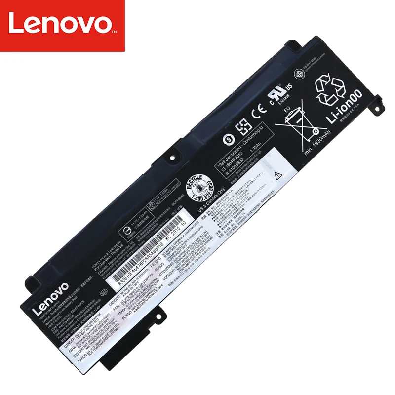 Оригинальный аккумулятор для ноутбука Lenovo ThinkPad T460s 01AV405 01AV407 SB10J79004 SB10F46463 00HW024 00HW025
