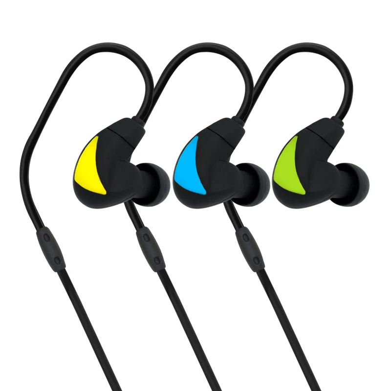 Running Wireless Earphone Stereo Sport Earbuds Bluetooth Music Colorful Bass Earphones with In-Ear Mic for IPhone 7 7s S06 | Электроника