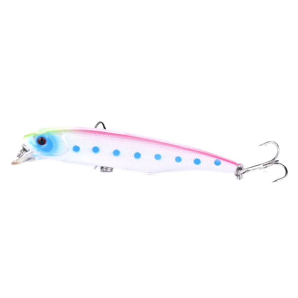 4 шт. hengjia приманка в виде мухи рыболовные образцы снасти minnow 10 5 см 15 г # крючки для