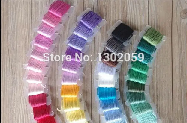 Всего 100 шт./лот вышивка/нитка для вышивки крестиком нить доска нарезки шпуля | Дом