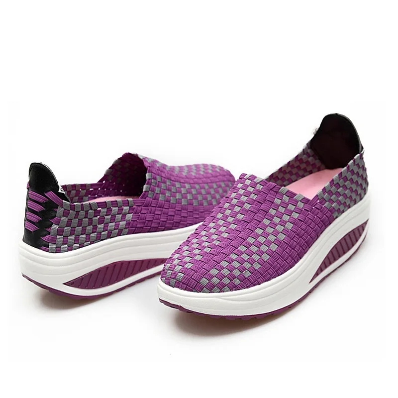 Женская спортивная обувь прогулочная дышащая ручной работы для похудения
