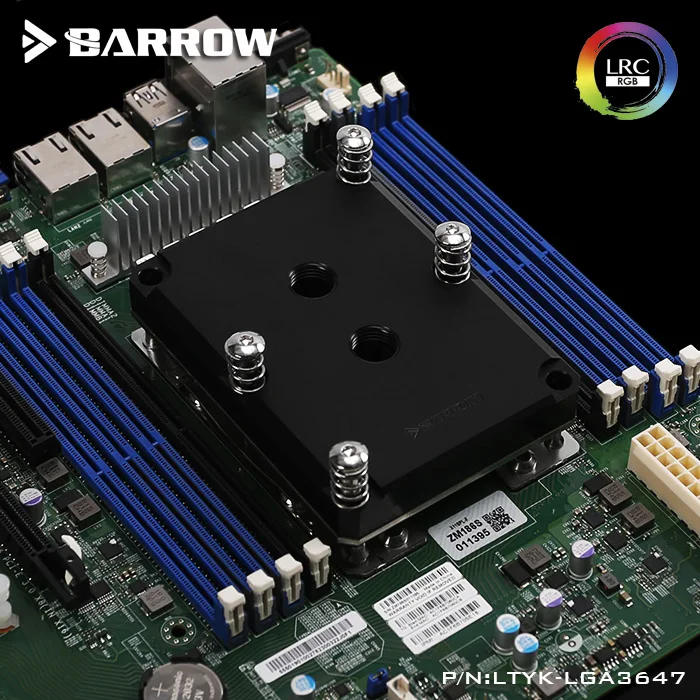 Курган LTYK-LGA3647 для Intel Lga3647 Skylake-E Процессор блок водяного охлаждения | Компьютеры и