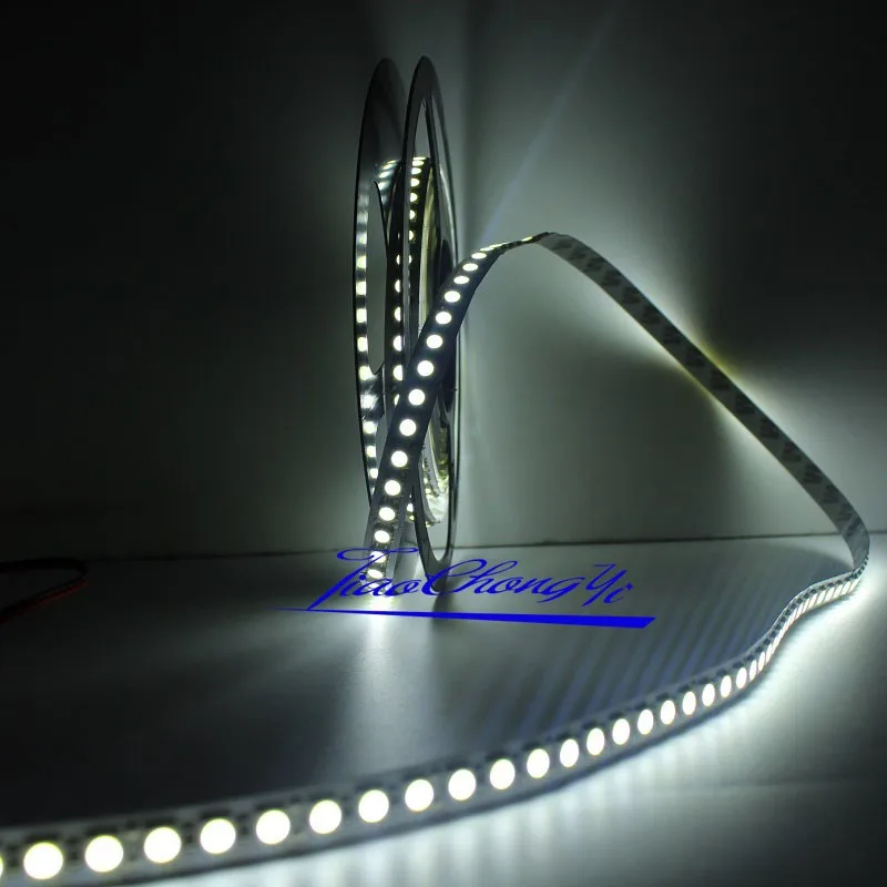 5 м 5050 холодный белый/теплый белый DC12V 600LED 120led/M светодиодная лента Гибкая не