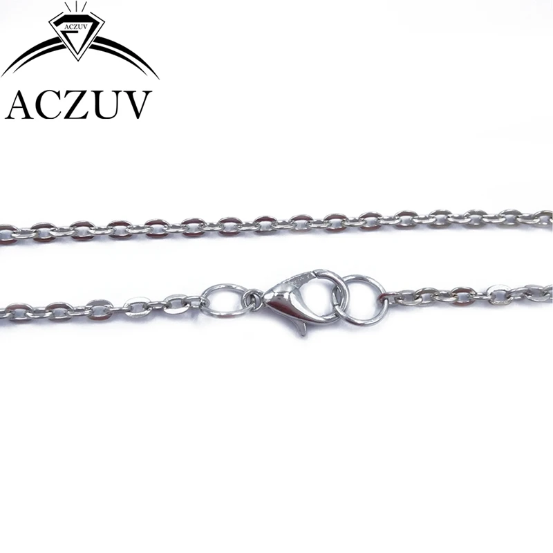 Оптовая продажа 120 шт 2 мм плоский кабель звено цепи ожерелье с застежкой Омаров