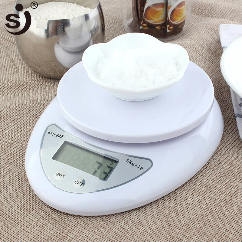 Цифровые кухонные весы SJ электронный прибор для измерения нагрузки 11 фунтов/5 кг