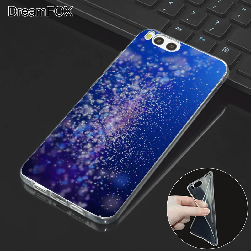 DREAMFOX L375 Горячая с изображением Луны и космических силиконовый чехол-накладка из