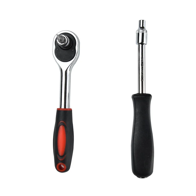 46 шт. набор 1/4 дюймовых розеток инструмент для ремонта автомобиля трещоточных