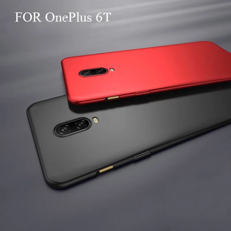 Чехол для Oneplus 6 T чехол MOFI One plus t Жесткий ПК 1 + задней панели защитный OP6T полностью
