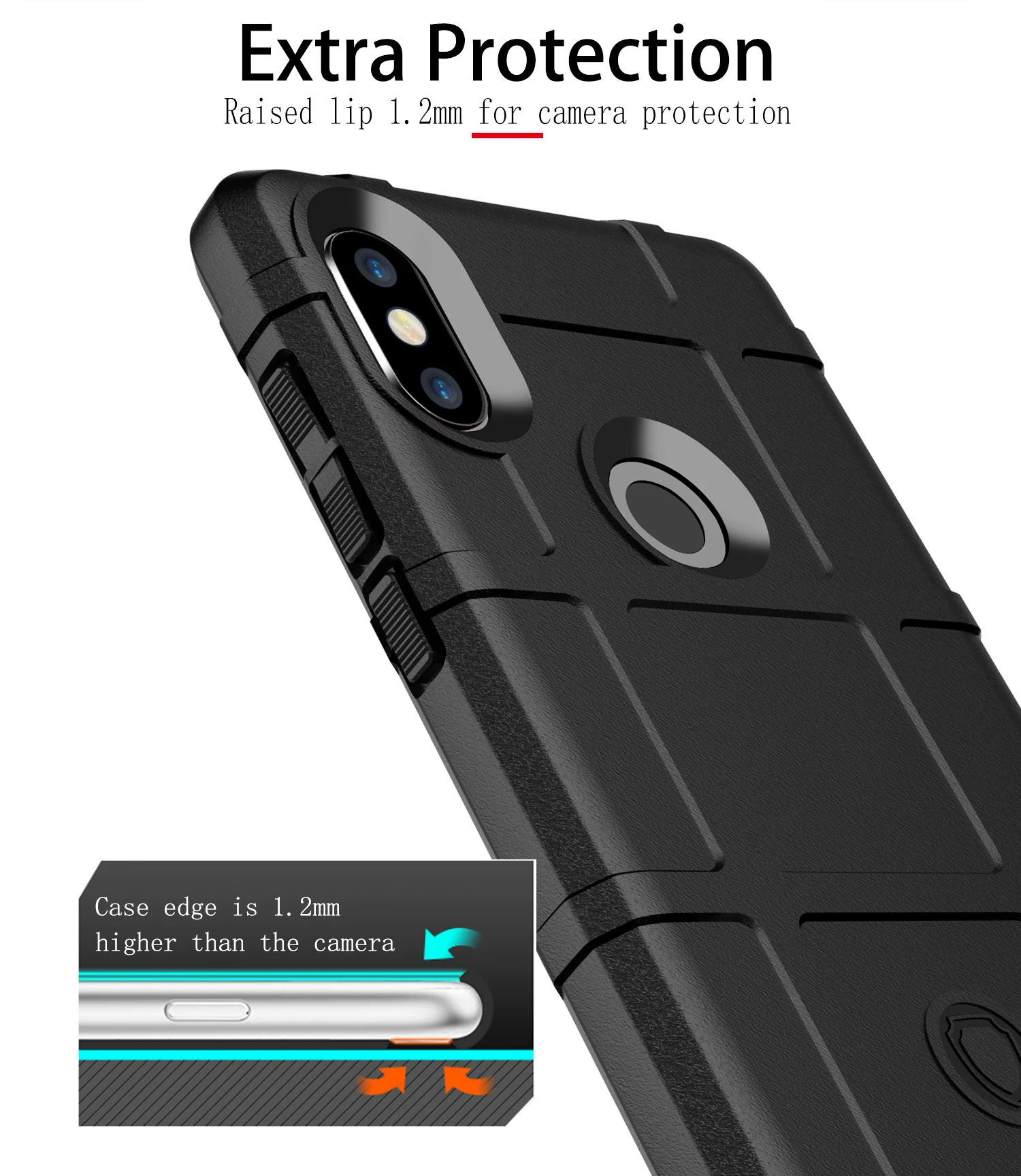 Силиконовый чехол для телефона из углеродного волокна Google Pixel 3 5 дюймов Прочный