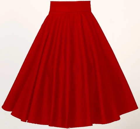 Американская винтажная одежда в стиле рок-н-ролл, круглая вечерняя Клубная юбка с высокой талией 1950s 1960s размера плюс 4xl 5xl 6xl