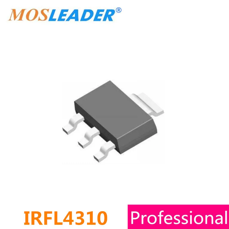 

Mosleader IRFL4310 FL4310 100pcs 1000pcs SOT223 N-channel 100V 1.6A Mosfets Made in China High quality