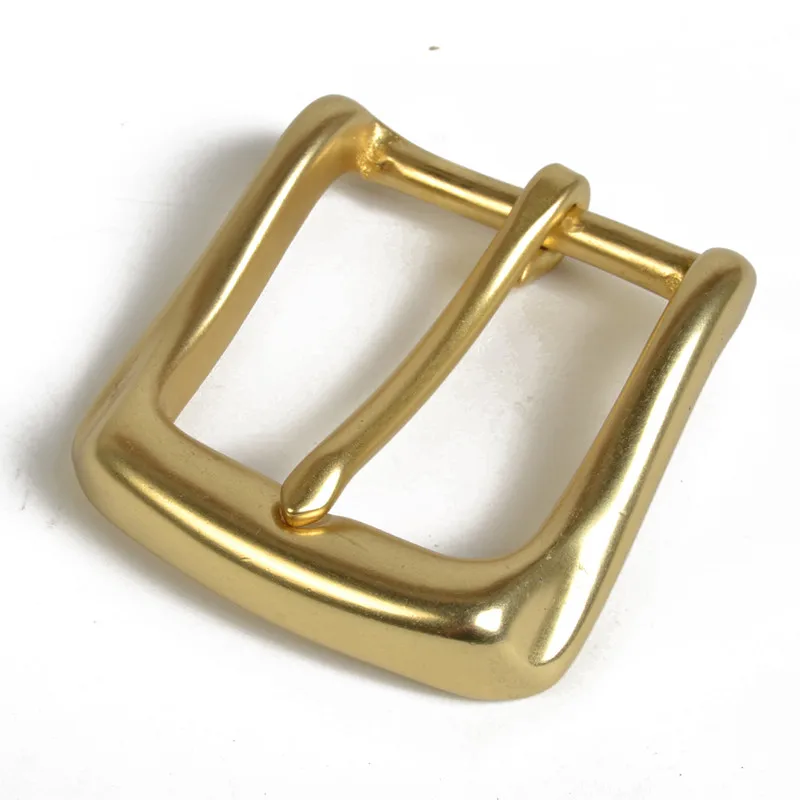 

designer leather craft solid brass belt pin buckle 3pcs/lot 39mm inner width