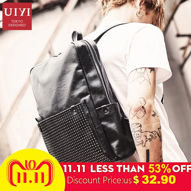 UIYI Мужской Рюкзаки Водонепроницаемый рюкзак из высококачественной