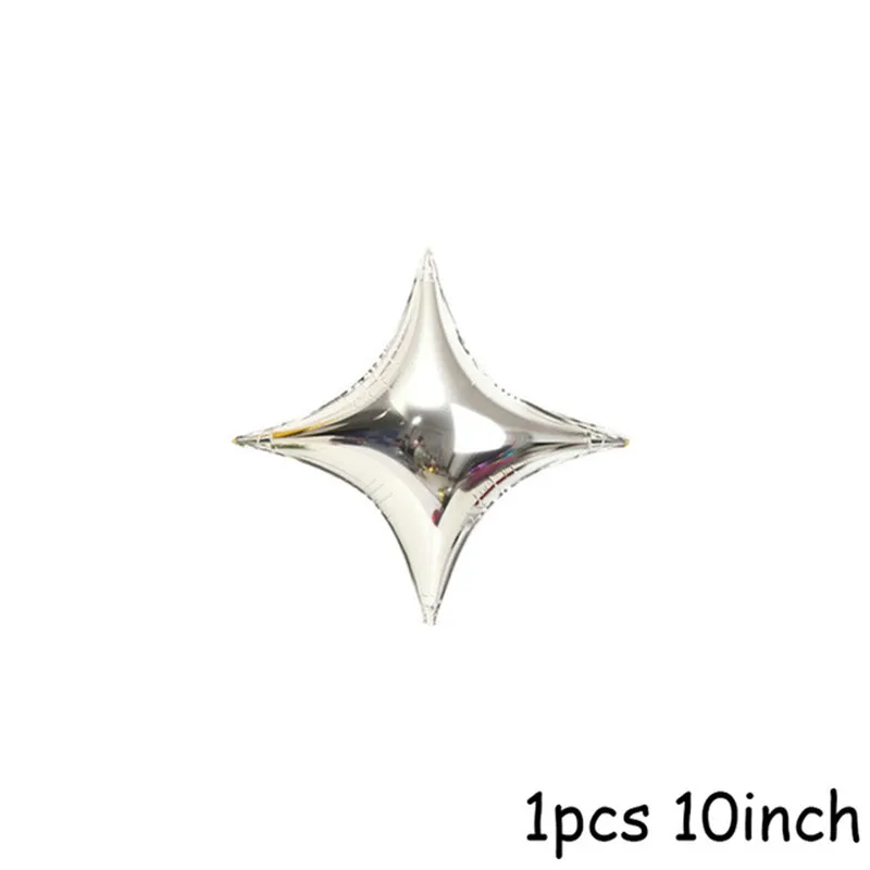 1pcs mini star Космического пространства вечерние космический корабль астронавт ракеты робот светодиодная линейная гирлянда Happy День рождения украшения детский душ вечерние поставки - Цвет: 1pcs mini star