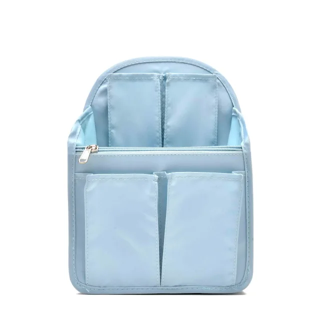 Light blue Дорожная Портативная сумка для хранения мелочей/Органайзер для рюкзака, сумка-Органайзер для подгузников - Цвет: Light blue