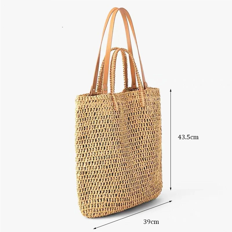 Женская Соломенная Сумка XMESSUN 2021 летняя модная пляжная плетеная сумка-мессенджер