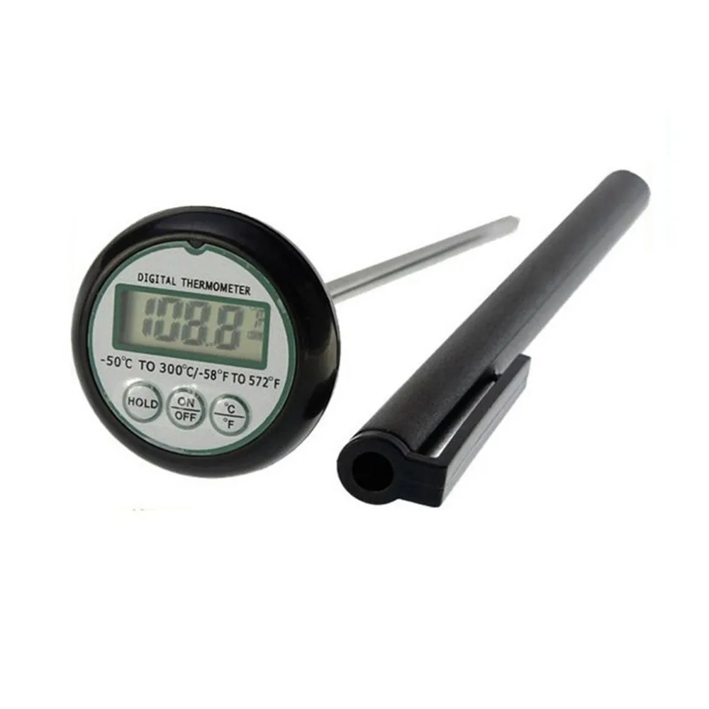 Kitchen Digital BBQ Food Thermometer Meat Cake Candy Fry Grill Dinning Household Cooking Gauges | Дом и сад
