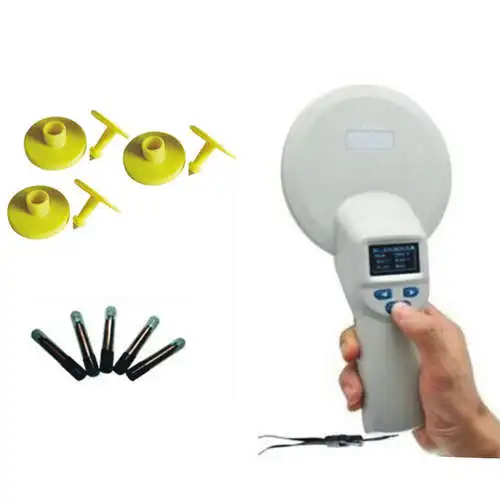 Портативный 134 2 кГц RFID животное микрочип тег reader | Безопасность и защита