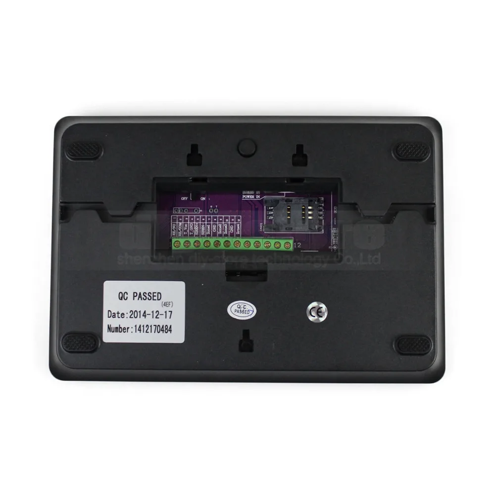 DIYSECUR 433 МГц Беспроводная GSM SMS сенсорная клавиатура домашняя сигнализация